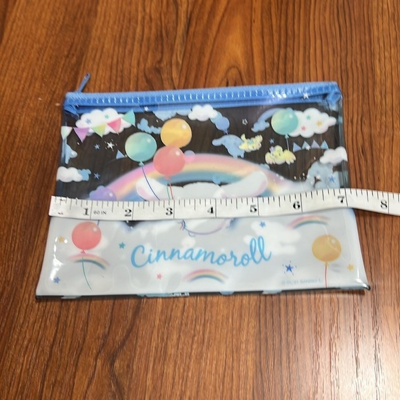 Sanrio Bundle of 3 Zippered Pouches Cinnamon Roll & Assorted Characters - Picture 8 of 12